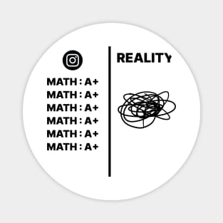 Math, IG vs Reality Magnet